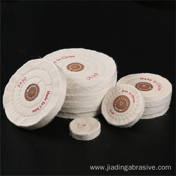 high efficiency polishing wheels buffing cotton 8*60 layers